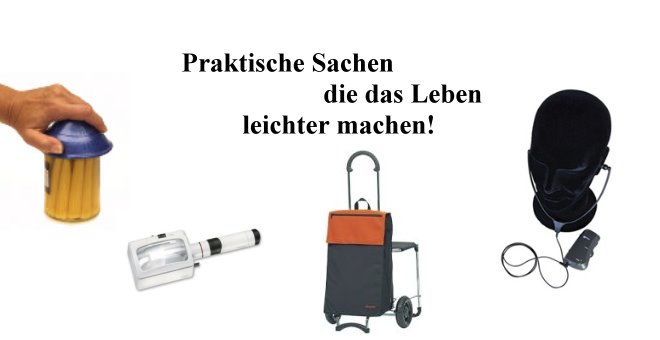 Produkte die das Leben leichter machen